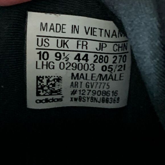 Adidas Yeezy 500 High 'Mist Stone' Sneakers Leather High Top GV7775 Mens Size 10 - Picture 10 of 11